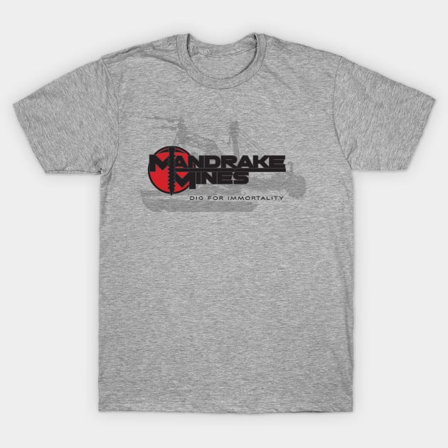 Mandrake Mines T-Shirt by MindsparkCreative